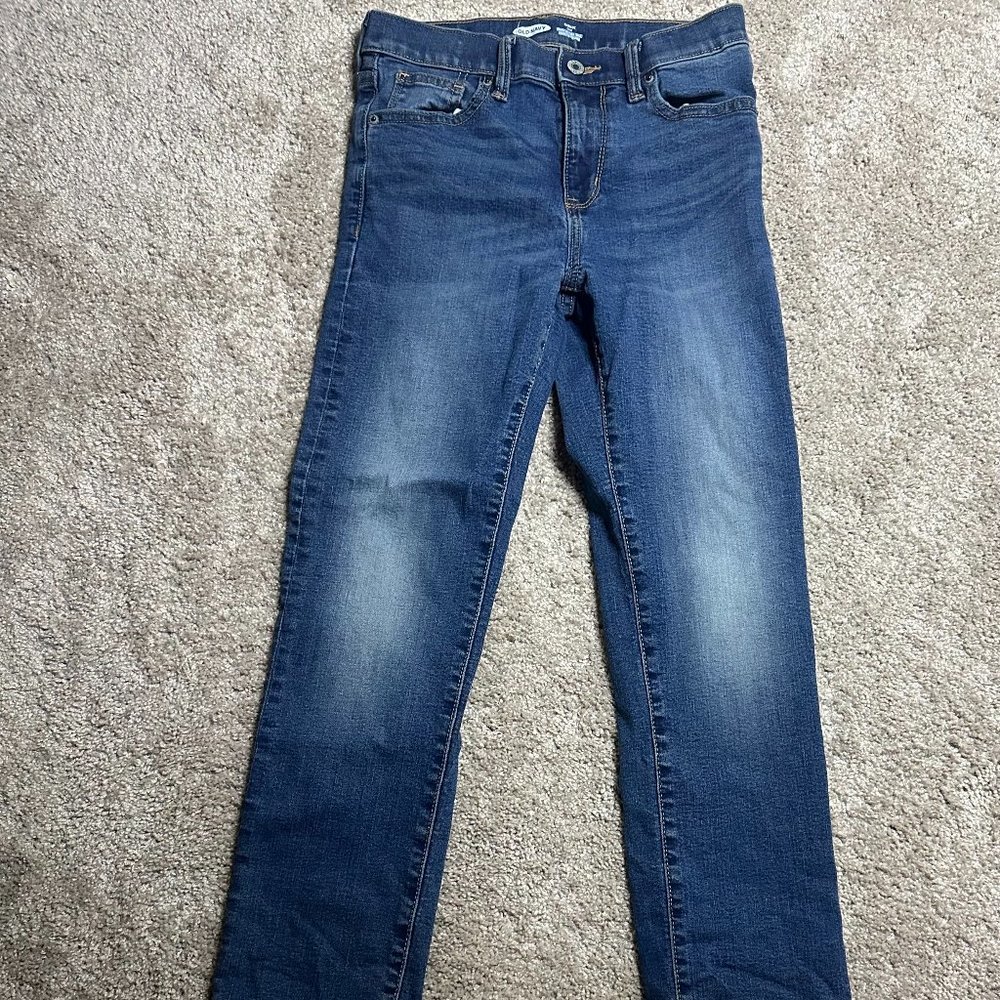👖Blue Old Navy Jeans Karate/Slim fit Size 14 Boys👖